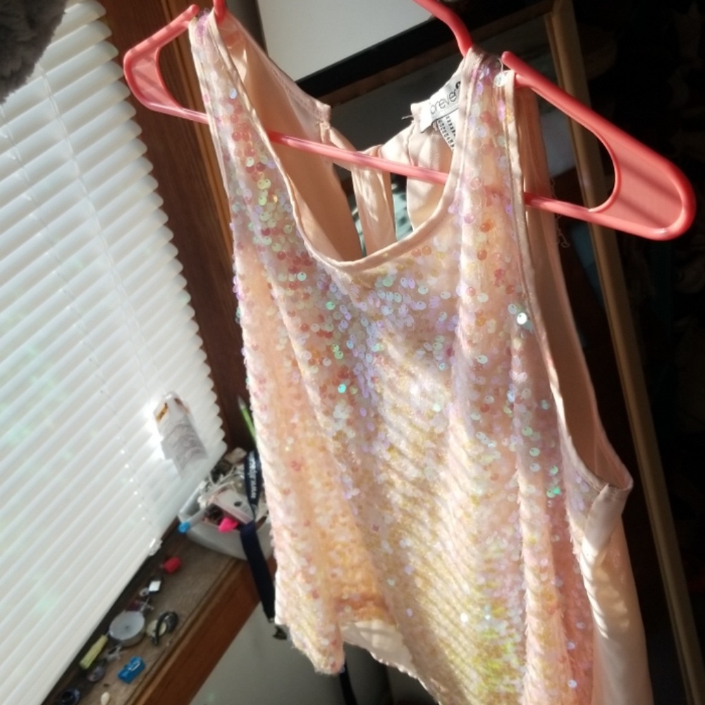 Sequin top